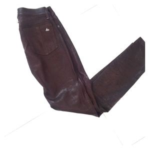 Leather pants
